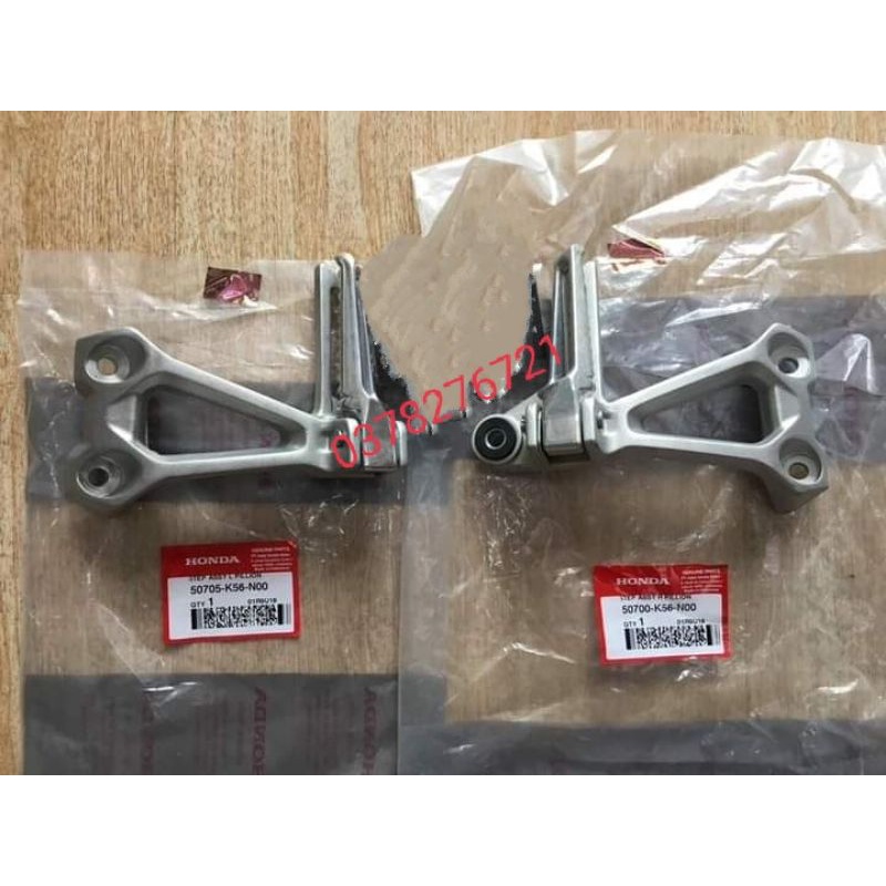 Bộ gác chân sau Winner X & Winner V1 và Sonic chính hãng