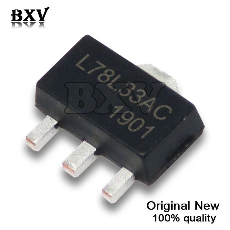 Set 20 Linh Kiện Điện Tử 78L05 SOT89 SMD SOT-89 78L06 78L08 78L09 78L10 78L12 78L15 78L33 79L05 2SB772