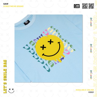 [MUA 1 TẶNG 1 + TẶNG KÈM KÍNH] SAW - Áo Let's Smile TE1122020350