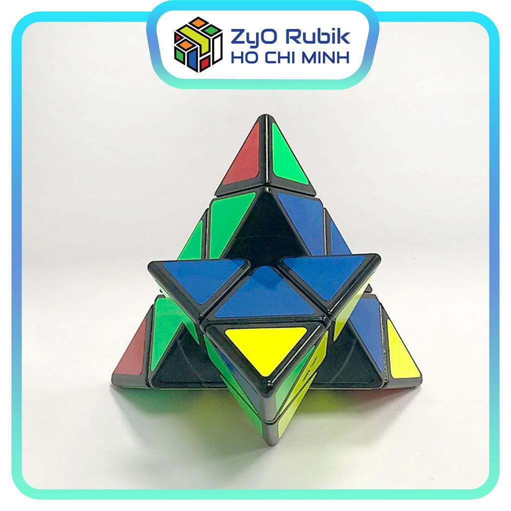 Rubik Tam Giác - Qiyi Pyraminx Sticker Viền Đen - Đồ Chơi Phát Triển Trí Tuệ - Zyo Rubik Hồ Chí Minh