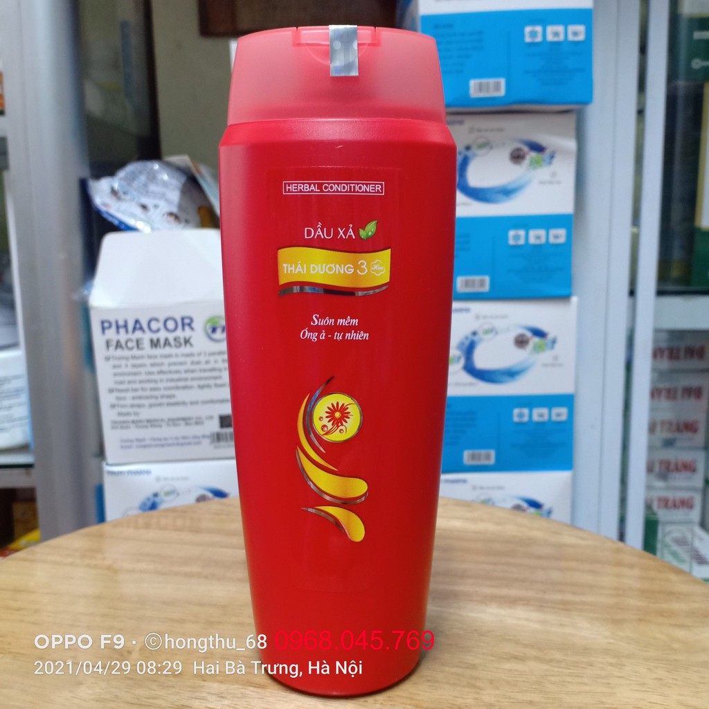 Cặp dầu gội - xả Thái Dương 3 hương hoa lọ 200ml