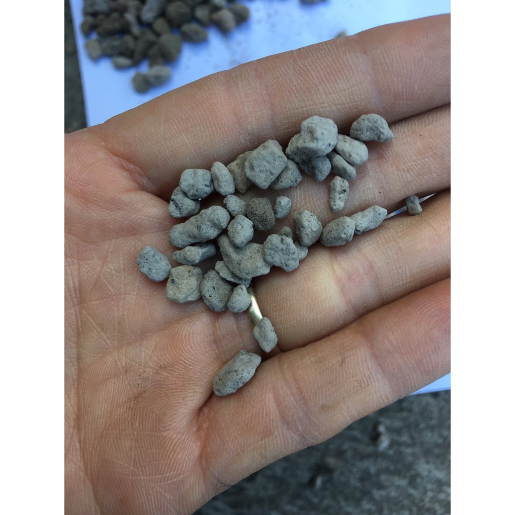 Đá Pumice (đá bọt núi lửa) (size 3-6mm ) 0.5kg trồng sen đá, xương rồng, ươm cây con - [ Sỉ Lẻ ]