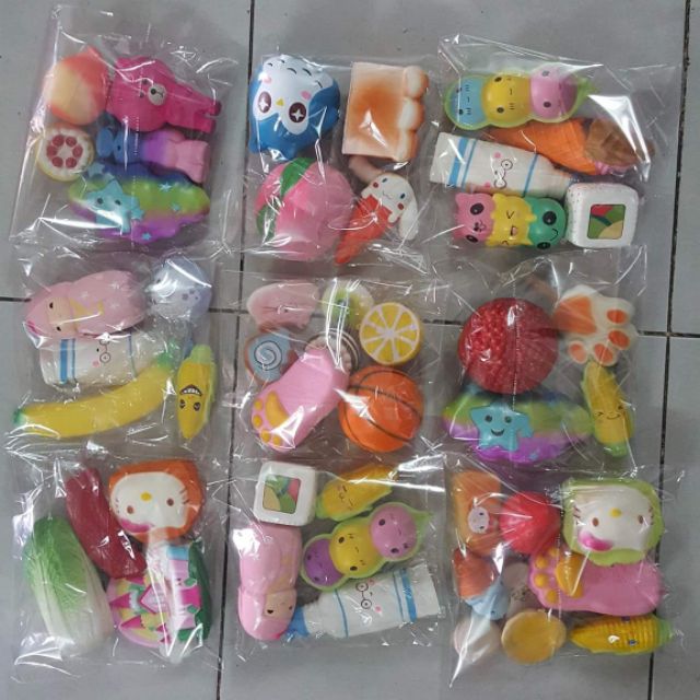 Combo squishy đồng giá 100k( chọn ngẫu nhiên)