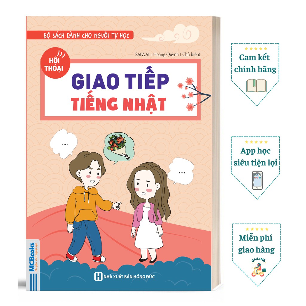 Sách - Bộ Sách Dành Cho Người Tự Học – Hội thoại Giao Tiếp Tiếng Nhật