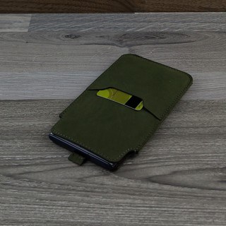 Bao Da Dây Rút Samsung Galaxy note 8 / note 9 Da Bò