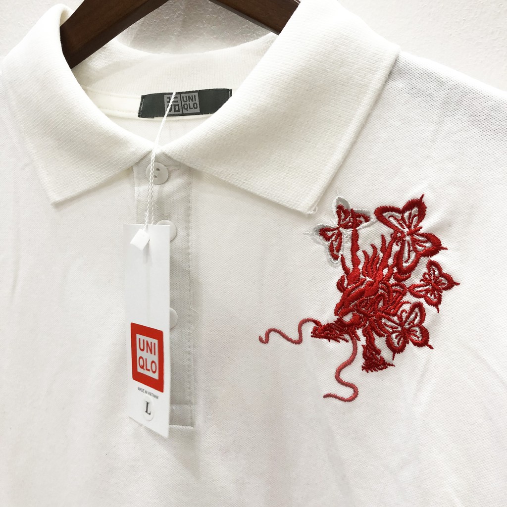 UNIQLO, áo thun polo THÊU RỒNG, áo thun POLO nam, Dricco_offcial