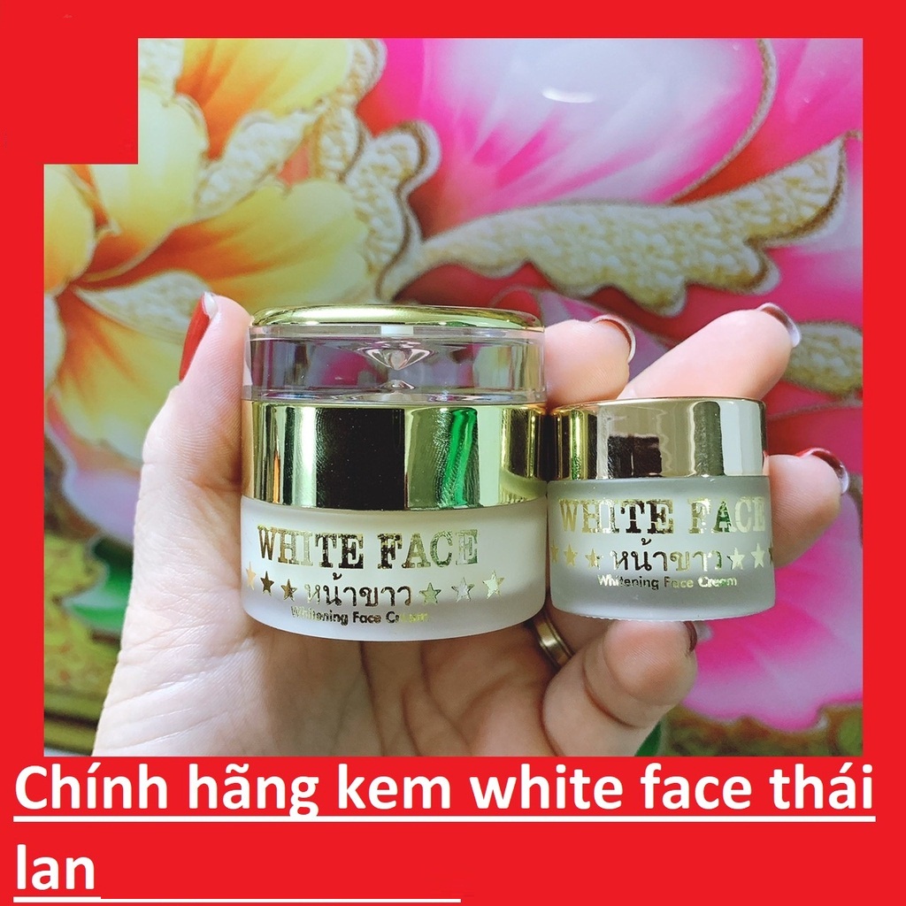 Kem Siêu Dưỡng Trắng Da Mặt White Face Thái Lan