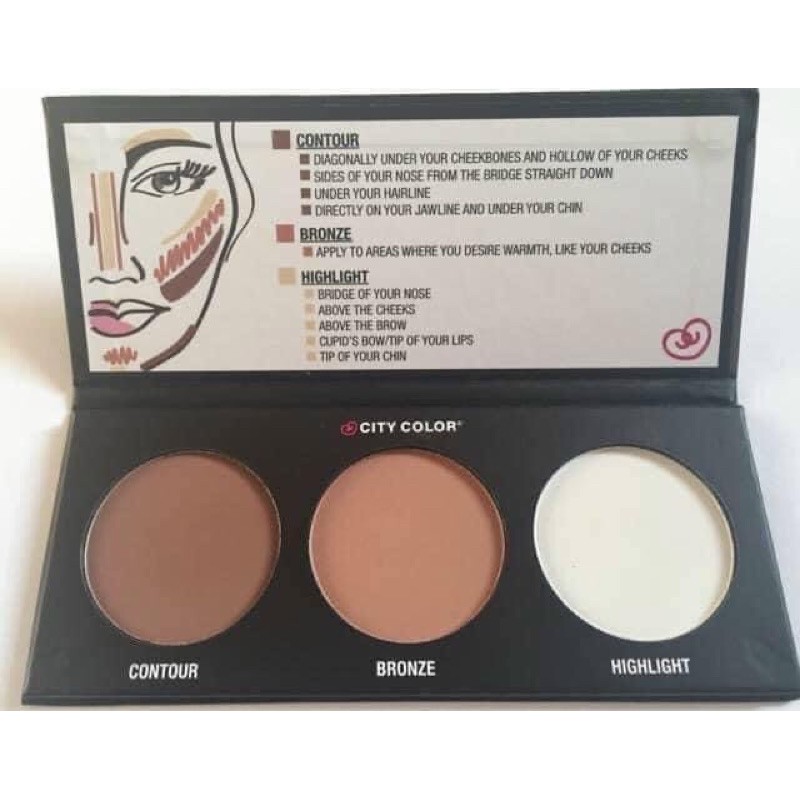 bảng tạo khối city color contour palette 3 ô