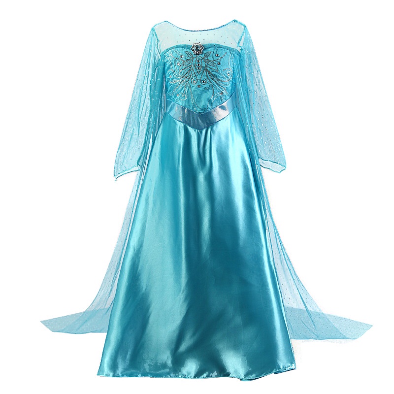 Set đầm công chúa Anna Elsa trong phim hoạt hình frozen dễ thương cho bé gái