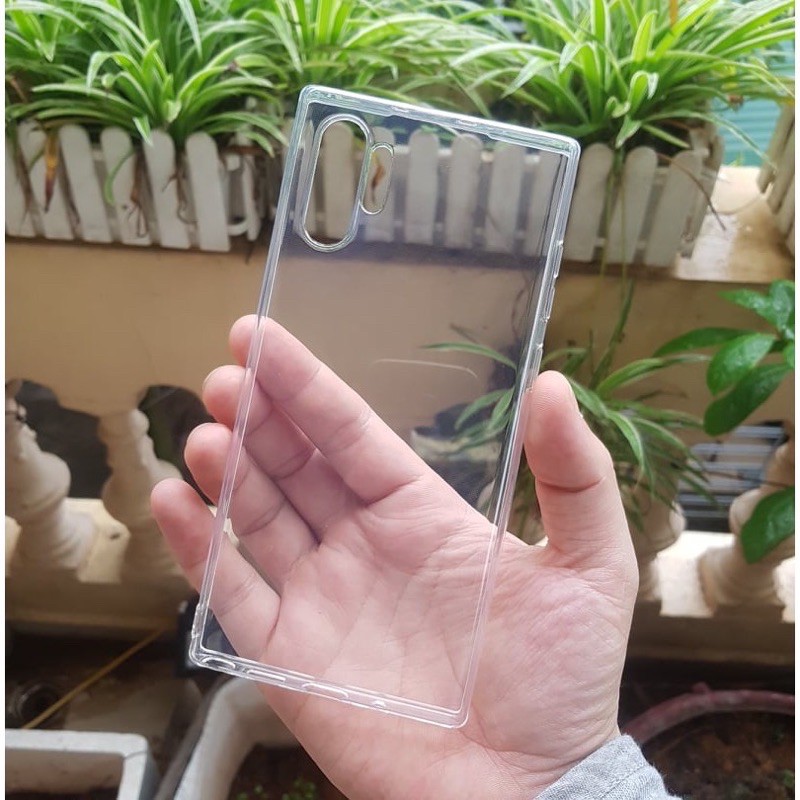Ốp lưng dẻo GOR cho Samsung Note 10 Plus/ Note 10+ 5G siêu mỏng 0.4mm có G bảo vệ camera