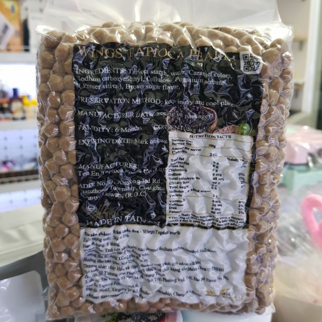 Trân châu đen- trắng Wings 3kg