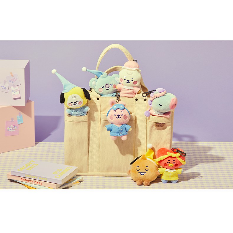 CHÍNH HÃNG - BT21 DREAM BABY bagcharm, scrunchies - móc khóa, buộc tóc