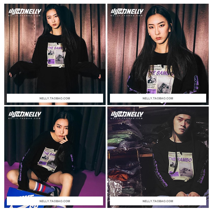 Áo phông Nelly Heybig dài tay - The Sambo