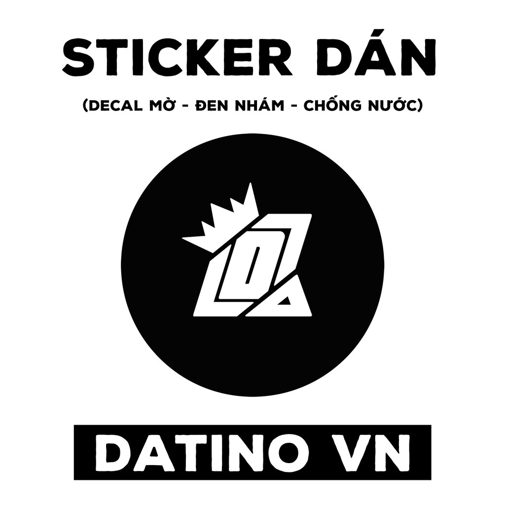Giấy dán DATINO Stiker chống nước, dán điện thoại, laptop, xe máy