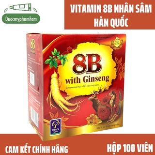 Nhân Sâm Bồi Bổ Cơ Thể 8B With Ginseng giúp ăn ngủ ngon, phục hồi cơ thể