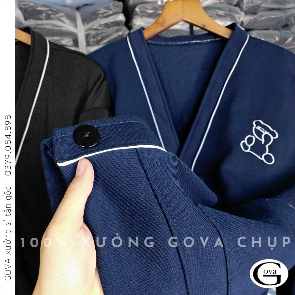 Áo Khoác Nỉ GẤU LOVE Nam Nữ Form Rộng BomberUnisex Chất Vải Nỉ Hình In Đẹp GOVA