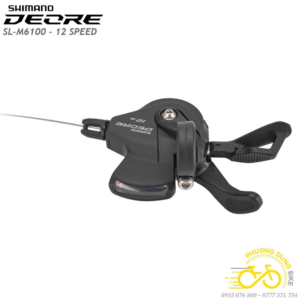 Bộ tay đề bên phải, củ đề xe đạp SHIMANO DEORE M6100 12 Speed - Hàng chính hãng