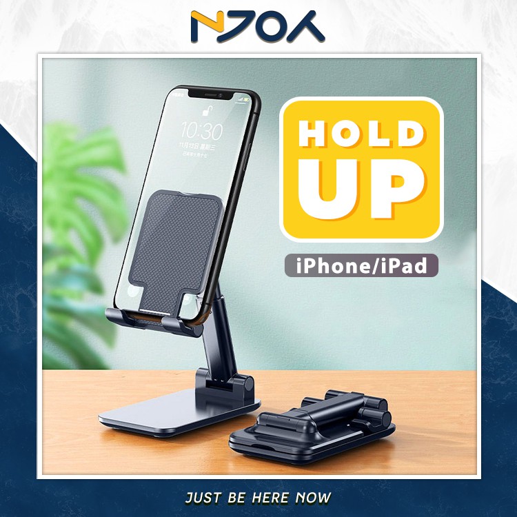 Giá Đỡ Điện Thoại Gập Gọn Holdup Chống Trượt Chịu Lực Tốt Dùng Được Với Máy Tính Bảng