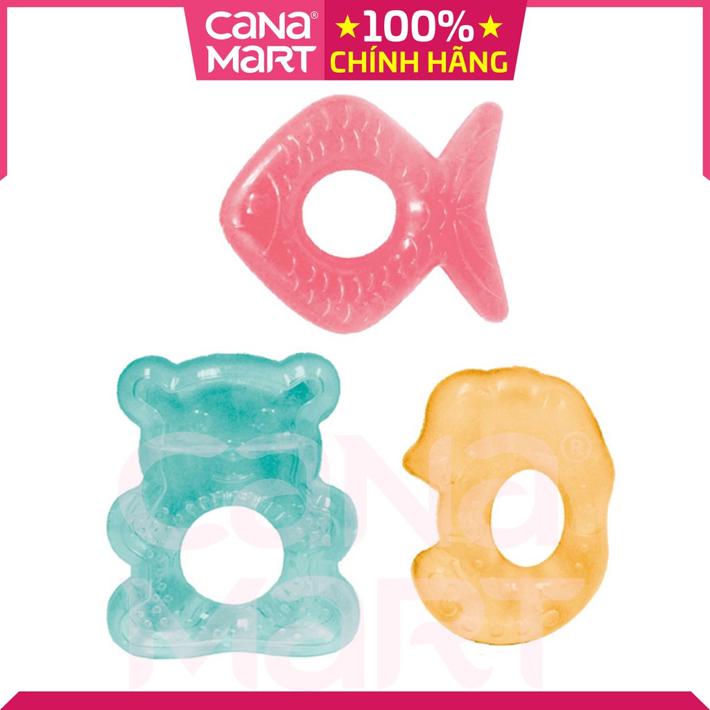 Miếng ngậm nướu cho bé PUR (8003) hình Cá, Gấu, Hải mã, giúp bé dễ chịu hơn khi mọc răng