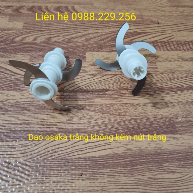Phụ kiện máy xay- Dao osaka nắp trắng tròn DH807 và phiên bản 2019