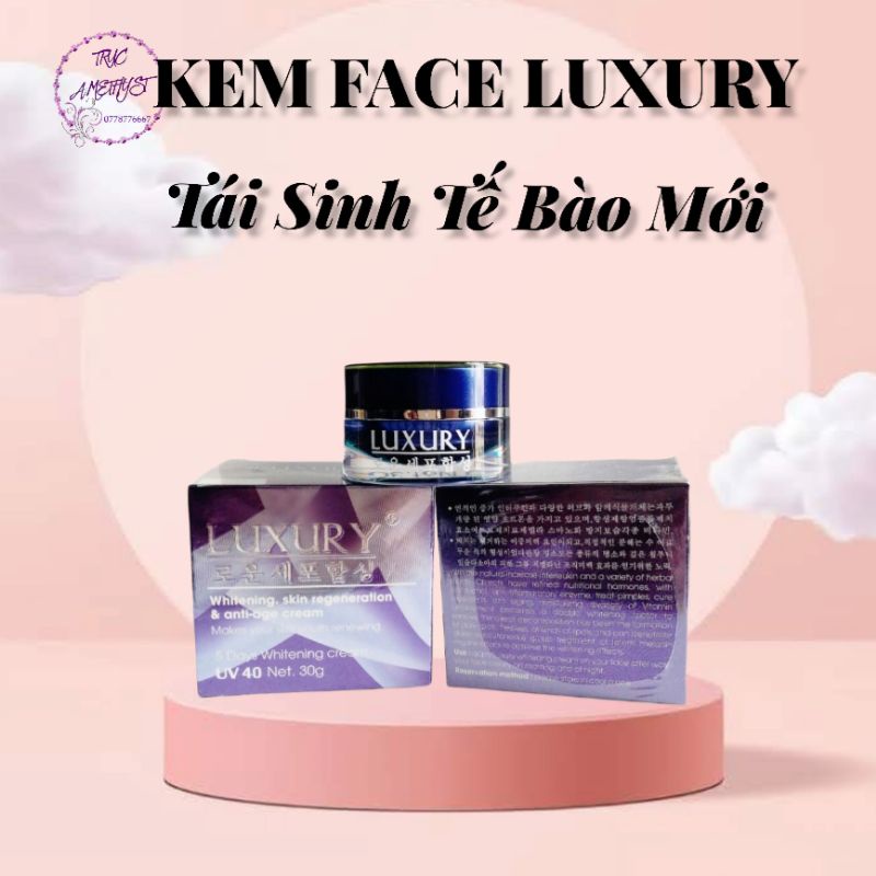 KEM NGỪA NÁM TRẮNG DA LUXURY TÍM