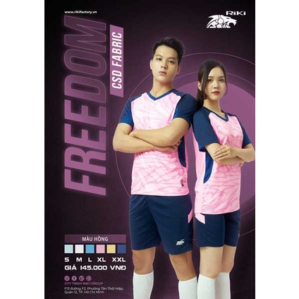 Bộ quần áo thể thao FREEDOM RIKI siêu đẹp, hàng chính hãng giá siêu rẻ
