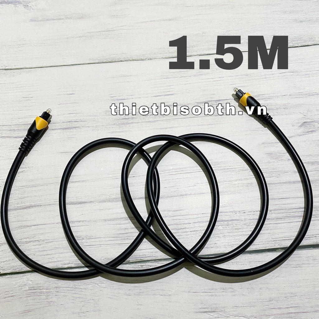 Dây Audio Quang sợi to 6.0  Dài 1,5M-Sản phẩm cao cấp