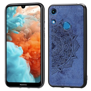 Ốp lưng giả da họa tiết hoa retro dành cho Huawei Honor 8A Pro