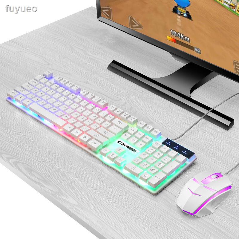 Bộ Chuột Và Bàn Phím Chơi Game Có Dây Phát Sáng Giao Diện Usb Cho Pc Notebook | BigBuy360 - bigbuy360.vn