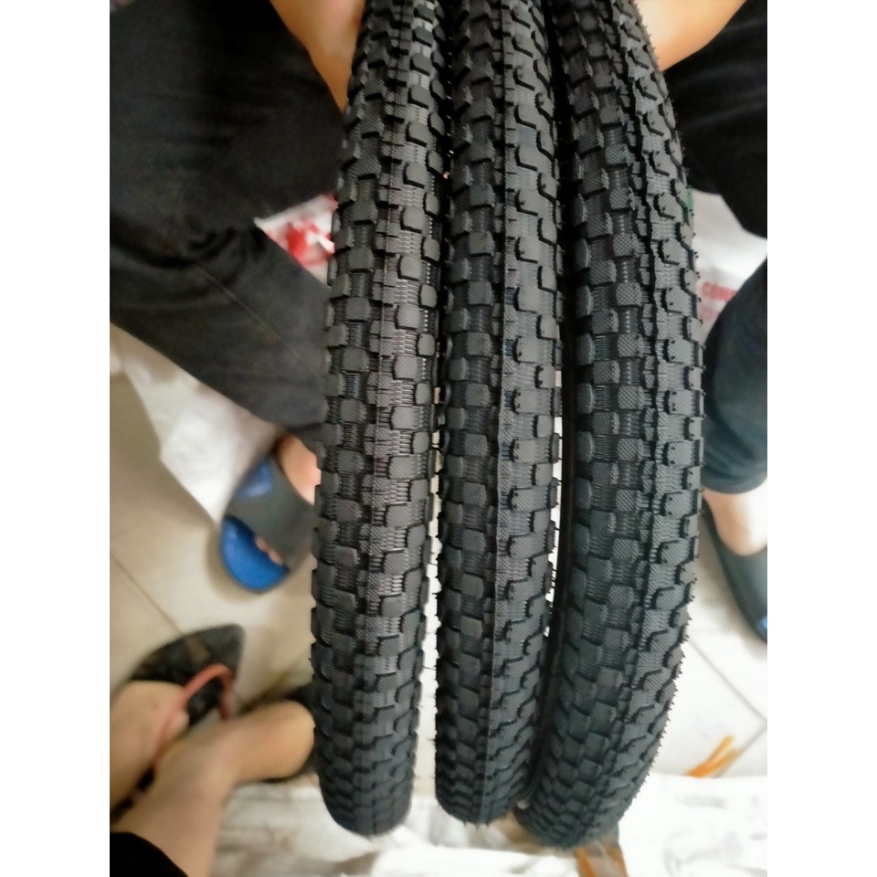 COMBO 02 LỐP 20X1.95 + 01 SĂM 20X1.95 sAO vÀNG + 01 SĂM 16X250 KENDA