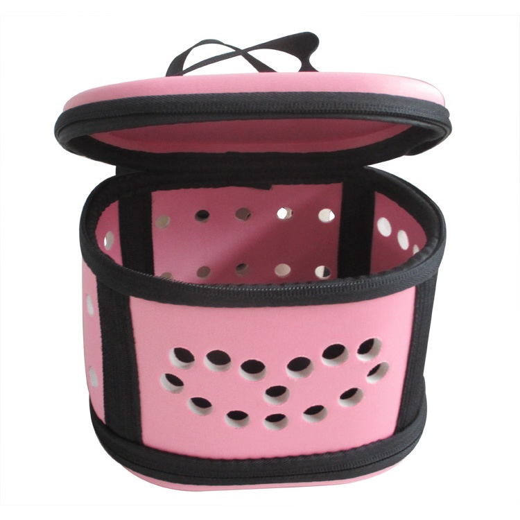 Túi vận chuyển chó mèo-túi đựng thú cưng hamster đi chơi đi du lịch size nhỏ chất liệu mút xốp EVA có thể gấp gọn