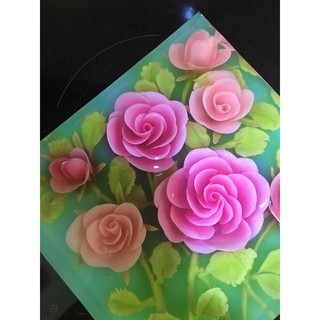 bộ kim làm rau câu 3d cơ bản hoa hồng cánh lớn