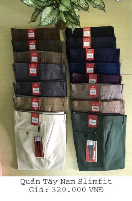 Quần Âu thương hiệu cao cấp Vĩnh Thành giá 269k,đẹp từ phom đến dáng,không đẹp hoàn tiền cho quý khách nhé,👍👍 | BigBuy360 - bigbuy360.vn