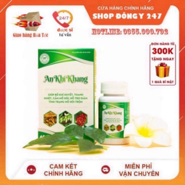 ❤️ AN KHÍ KHANG GIÚP GIẢM TIẾT MỒ HÔI