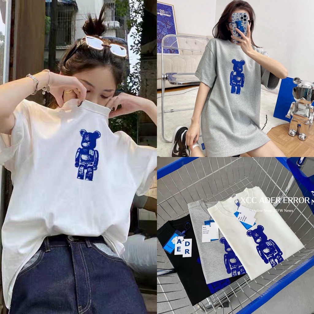 Áo Thun Tay Lỡ Chuột Xanh Trùm Mông 2 Màu dưới 70kg - Áo Phông Cổ Tròn Dáng G0168 2k boutique