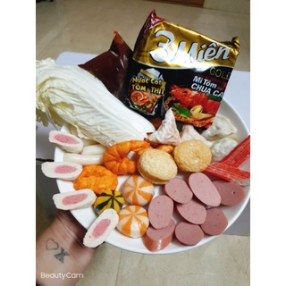 ( NOW SHIP ) Set lẩu tokkboki đầy đủ ( 2 người)