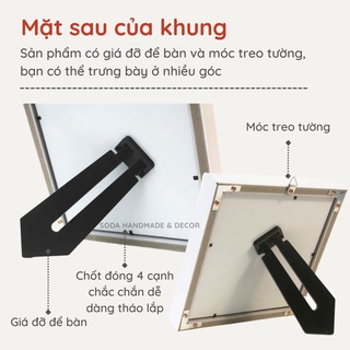 [Khung hộp 3D] Set làm khung ảnh nổi/Khung ảnh 3D tặng sinh nhật, kỉ niệm, Valentine
