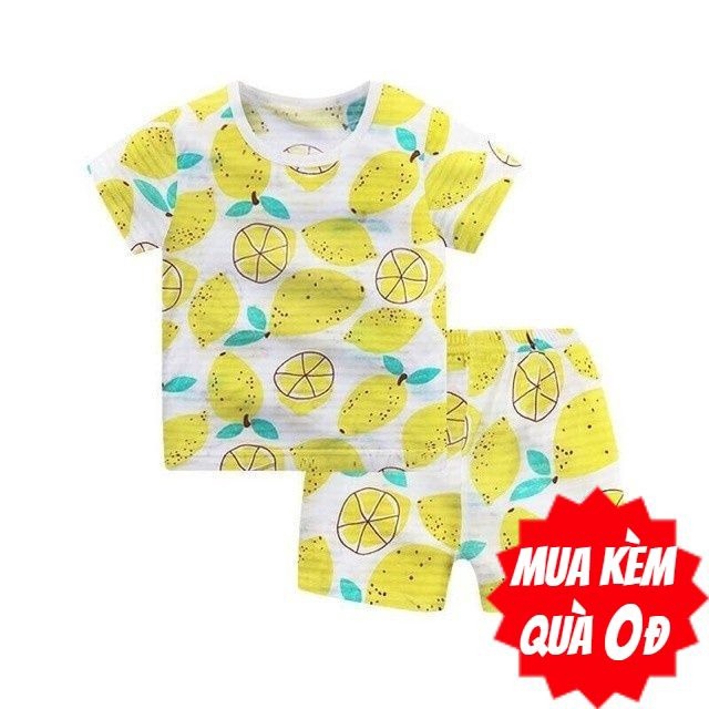 Bộ quần áo trẻ em cotton tre QATE230 cho bé sơ sinh đến 16kg