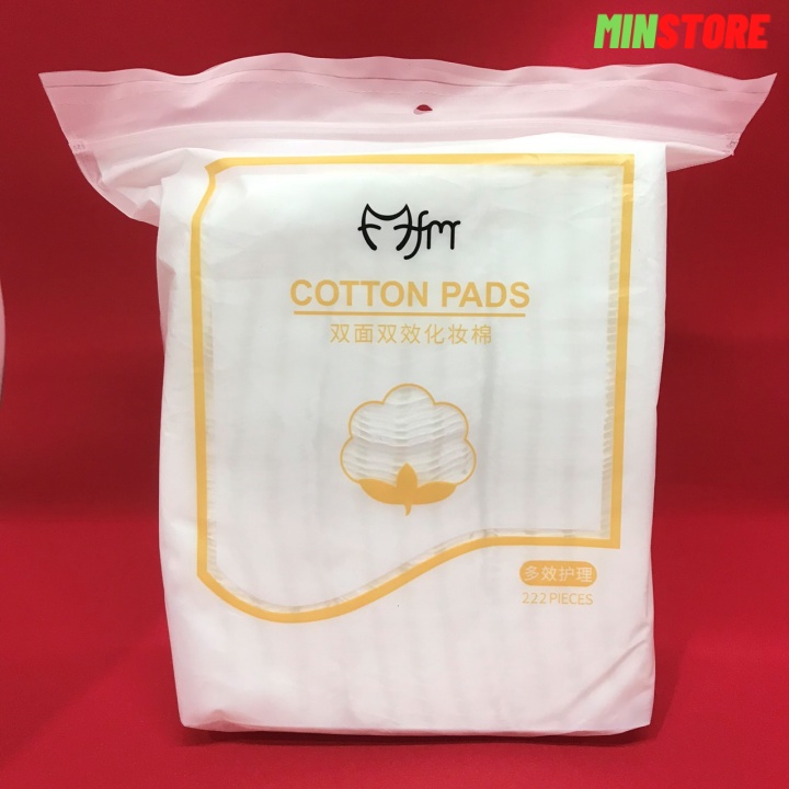 Bông tẩy trang, Bông tẩy trang 3 lớp siêu mịn Cotton Pads M06