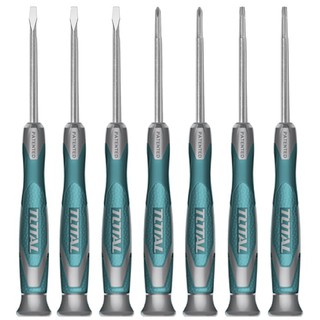 Th bộ tuốc nơ vít 7 chi tiết total tht250726 giatrithuc
