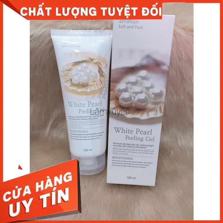 Tẩy tế bào chết Arrahan Soft and Pure 180ml  làm sạch da