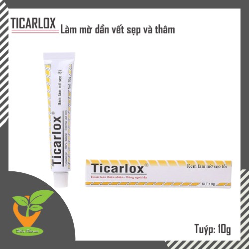 Kem mờ sẹo Ticarlox 10g