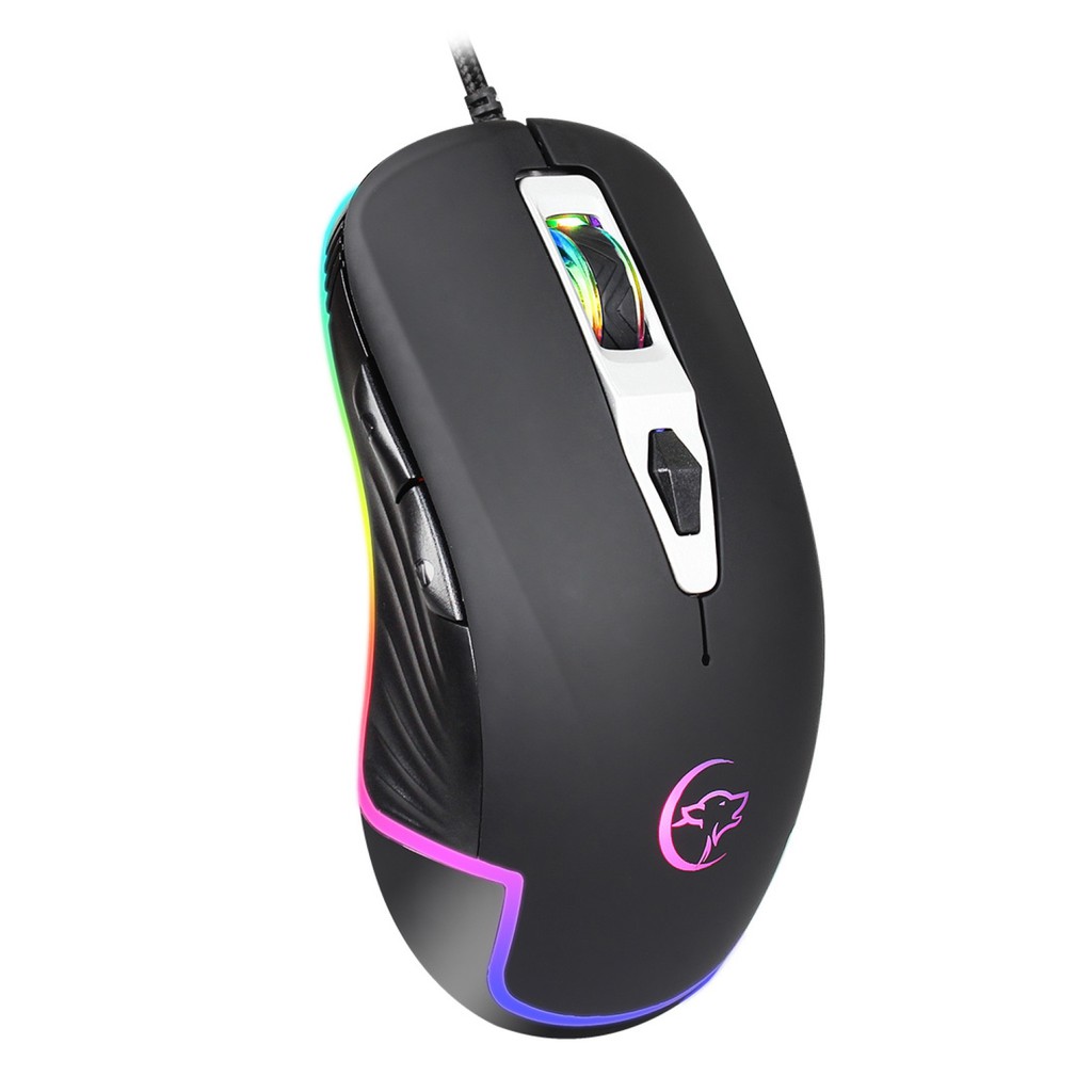 Chuột Gaming Hel + Ywyt G818 Có Đèn Led Rgb 3200dpi