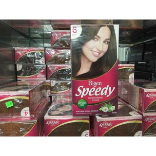 Thuốc nhuộm tóc bigen SỐ HỘP HỒNG speedy CHỌN MÀU