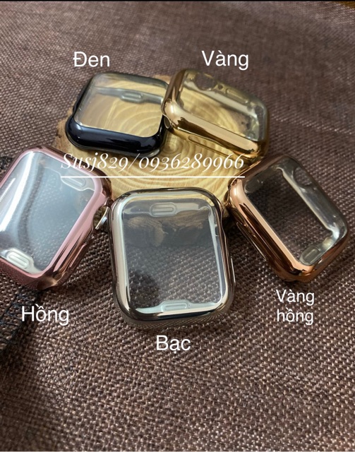 Ốp TPU dẻo full màn viền cao cấp apple watch