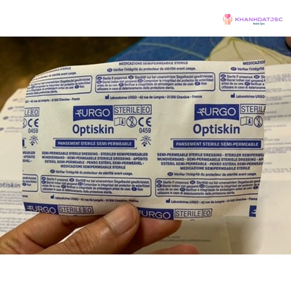 Băng gạc Urgo Optiskin vô trùng không thấm nước nhiều kích thước