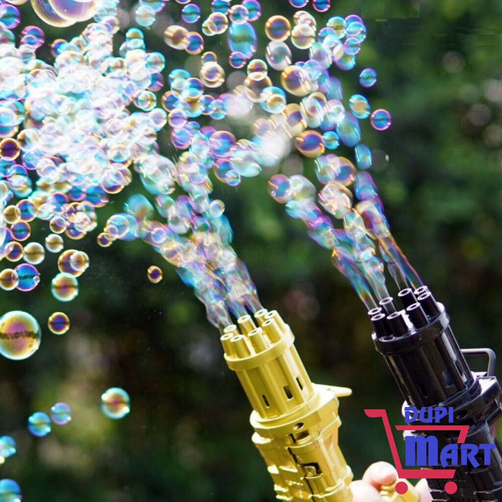 [KÈM PIN] Súng Bắn Bong Bóng Xà Phòng Ngầu - Máy Thổi Bong bóng Siêu lung linh - Đồ Chơi Vận Động Ngoài Trời Cho Bé