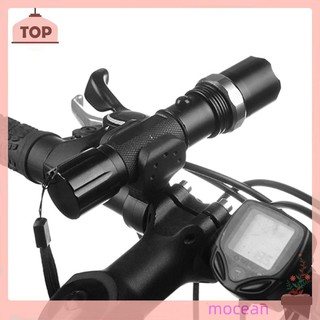 Bicycle Light Lamp Stand Holder Rotation Grip LED Flashlight Torch Clamp