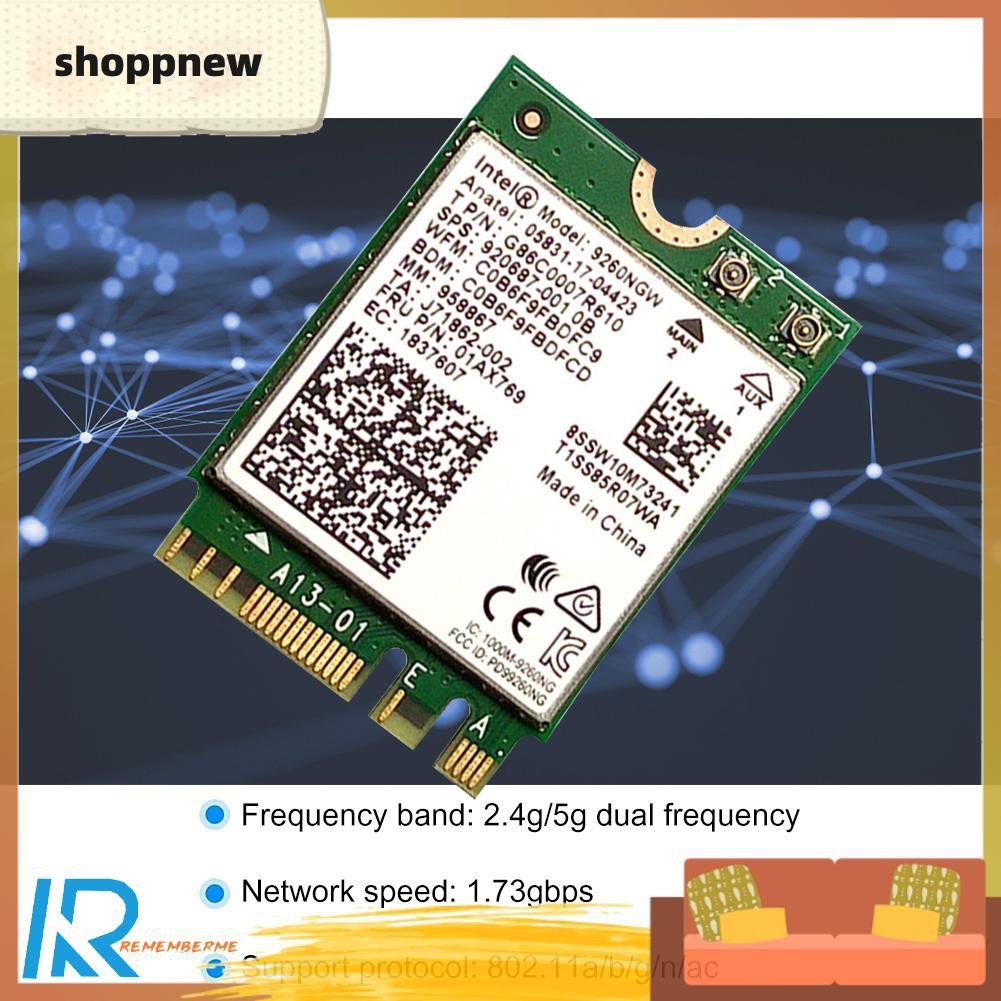 Usb Wifi Không Dây 2.4g / 5g M.2 Ngff 1.73gbps Bluetooth 5.0 Thẻ | BigBuy360 - bigbuy360.vn