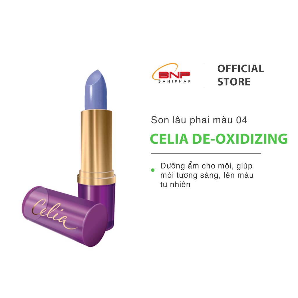 Son môi lì không trôi  Celia 'De-oxidizing chính hãng Perfecta 4g